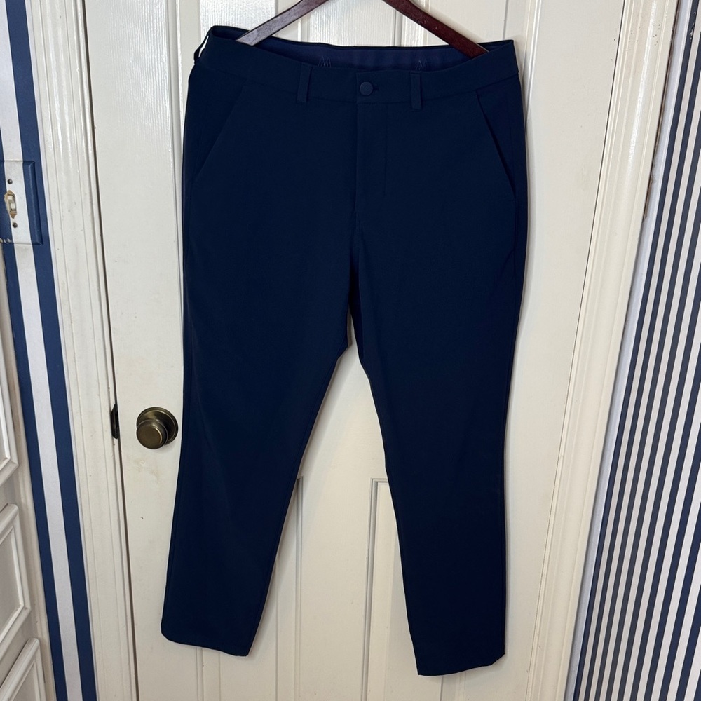 Mizzen+Main Men's Navy Pants